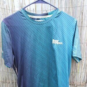 Super Dry Sport Short Sleeve Men's Shirt - No Size Tag - See Measurements